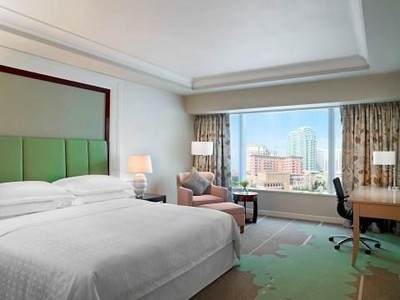 澳門喜來登酒店正式落戶金沙城中心綜合度假村，圖為喜來登行政客房