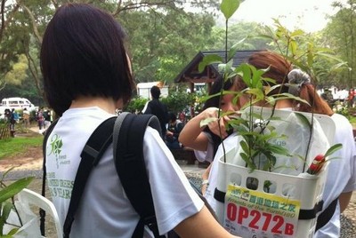 每組植樹隊伍都需要設(shè)計和制造承載用具，運送樹苗和種植工具到指定植樹場。