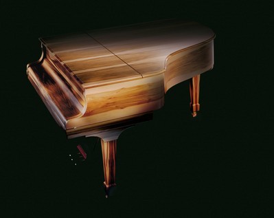 加裝自動演奏系統(tǒng)的孔雀石鋼琴  型號：A-188
