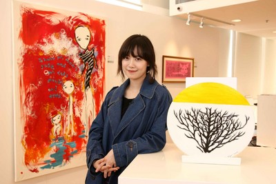 具惠善為此次藝術(shù)展主題《After Image》創(chuàng)作了一系列圍繞夢(mèng)想、希望與童年回憶的作品