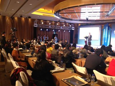 2013商業(yè)地產價值榜頒獎現(xiàn)場